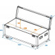 Roadinger - Universal Case Pro 120x40x40cm with wheels 11