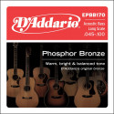 D'addario - EPBB170 PHOSPHOR BRONZE ACOUSTIC BASS, LONG SCALE [45-100]