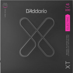 D'addario - XTB45100 BASS GUITAR NICKEL XT COATED 1
