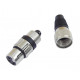 Omnitronic - XLR socket 3pin bk 10x 2