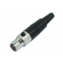 Omnitronic - Mini XLR socket 3pin 1