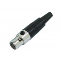 Omnitronic - Mini XLR socket 3pin