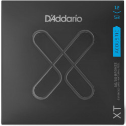 D'addario - XTABR1253 ACOUSTIC GUITAR 80/20 XT COATED 1