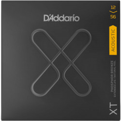 D'addario - XTAPB1256 ACOUSTIC GUITAR PHOSPHOR BRONZE XT COATED 1