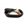 Omnitronic - Adaptercable Scart/6xRCA 1.5m 1