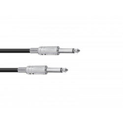 Omnitronic - Jack cable 6.3 mono 1.5m bk 1