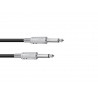 Omnitronic - Jack cable 6.3 mono 1.5m bk 1