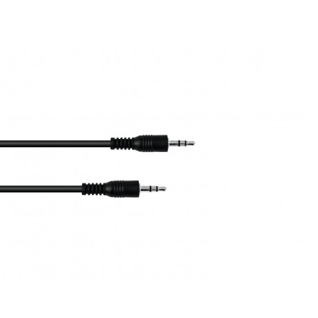 Omnitronic - Jack cable 3.5 stereo 3m bk 1