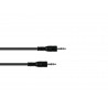 Omnitronic - Jack cable 3.5 stereo 3m bk 1