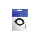 Omnitronic - Jack cable 6.3 mono 1x 90° 3m bk 3