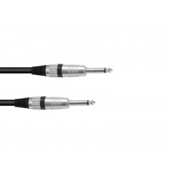 Omnitronic - Jack cable 6.3 mono 1m bk ROAD 1