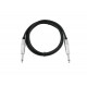 Omnitronic - Jack cable 6.3 mono 1.5m bk ROAD 6