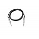 Omnitronic - Jack cable 6.3 stereo 1m bk ROAD 2