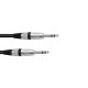 Omnitronic - Jack cable 6.3 stereo 3m bk ROAD 1