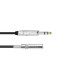 Omnitronic - Jack extension 6.3 stereo 3m bk 1