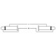 Omnitronic - Speaker cable Jack 2x1.5 1.5m bk 9