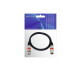 Omnitronic - XLR cable 3pin 1m bk/rd 3