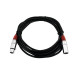 Omnitronic - XLR cable 3pin 3m bk/rd 2