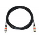 Omnitronic - XLR cable 3pin 7.5m bk/rd 2
