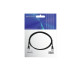 Omnitronic - XLR cable 3pin 1.5m 90° bk 3