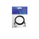 Omnitronic - XLR cable 3pin 3m 90° bk 7