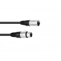 Omnitronic - XLR cable 5pin 0.5m bk