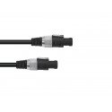 Omnitronic - Speaker cable Speaker 2x2.5 5m bk