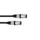 Omnitronic - Adaptercable XLR(M)/XLR(M) 0.2m bk 1