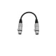 Omnitronic - Adaptercable XLR(F)/XLR(F) 0.2m bk 2