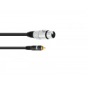 Omnitronic - Adaptercable RCA/XLR(F) 2m bk