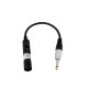 Omnitronic - Adaptercable XLR(M)/Jack mono 0.3m bk 2