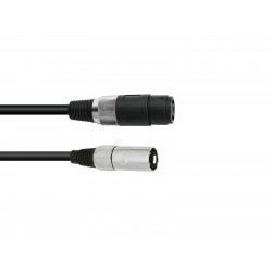 Omnitronic - Adaptercable Speaker(F)/XLR(M) 1m bk 1