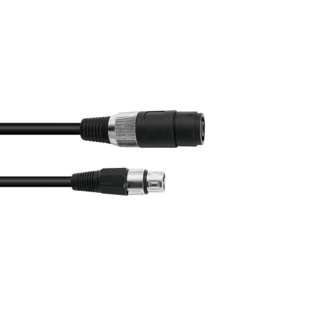Omnitronic - Adaptercable Speaker(F)/XLR(F) 1m bk 1