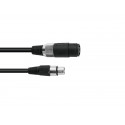 Omnitronic - Adaptercable Speaker(F)/XLR(F) 1m bk