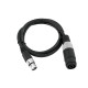 Omnitronic - Adaptercable Speaker(F)/XLR(F) 1m bk 2