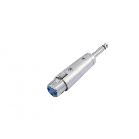 Omnitronic - Adapter XLR(F)/Jack(M) mono 1