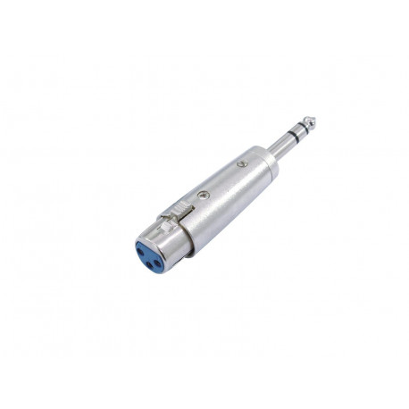 Omnitronic - Adapter XLR(F)/Jack(M) stereo 1