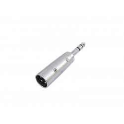 Omnitronic - Adapter XLR(M)/Jack(M) stereo 1