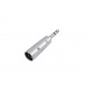 Omnitronic - Adapter XLR(M)/Jack(M) stereo 1