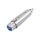 Omnitronic - Adapter RCA(M)/XLR(F) 1
