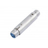 Omnitronic - Adapter 3pin XLR(F)/3pin XLR(F) 1