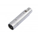 Omnitronic - Adapter 3pin XLR(M)/5pin XLR(F)