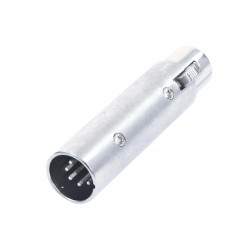 Omnitronic - Adapter 3pin XLR(F)/5pin XLR(M) 1