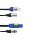 Eurolite - Combi Cable DMX P-Con/3pin XLR 1,5m 6