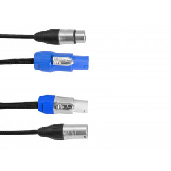 Eurolite - Combi Cable DMX P-Con/3 pin XLR 5m 1