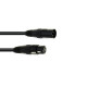 Eurolite - DMX cable XLR 3pin 1m bk 1