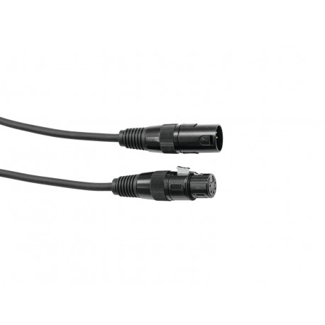 Eurolite - DMX cable XLR 5pin 1m bk 1
