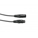 Eurolite - DMX cable XLR 5pin 1m bk