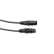 Eurolite - DMX cable XLR 5pin 1m bk 2