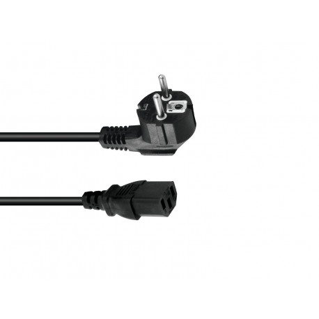 Omnitronic - IEC Power Cable 3x0.75 0.6m bk 1